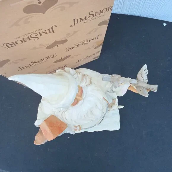 Jim Shore 2017 "White Woodland Winter" Santa , #4058735 Heartwood Creek - Picture 10 of 11